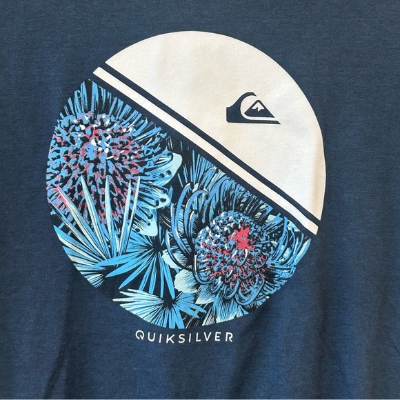 Quiksilver Blue Short Sleeve Tee - Picture 6 of 6